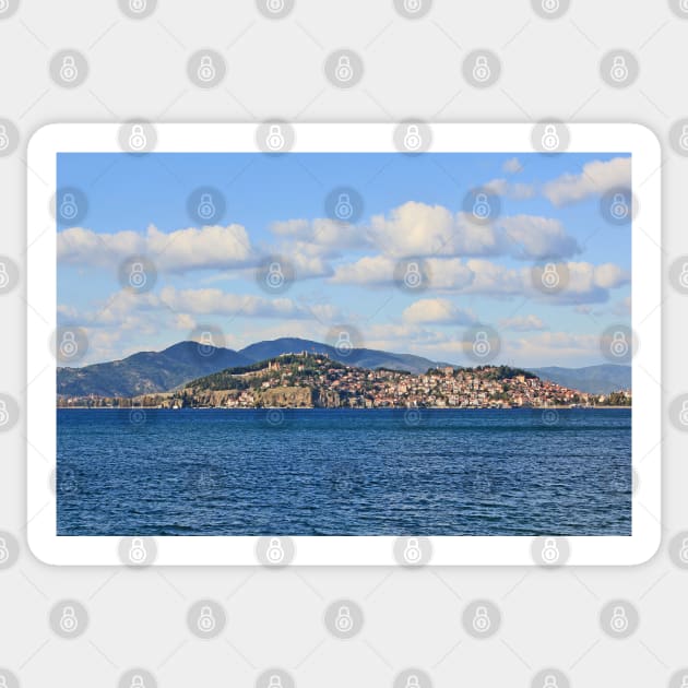 Ohrid Lake-city of unesco Sticker by piksimp